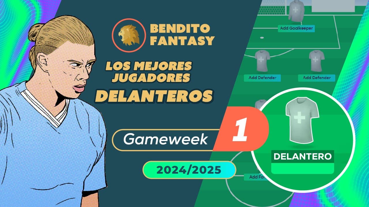 Mejores Delanteros Fantasy Premier League (FPL) Gameweek 1-5 - 2024/2025