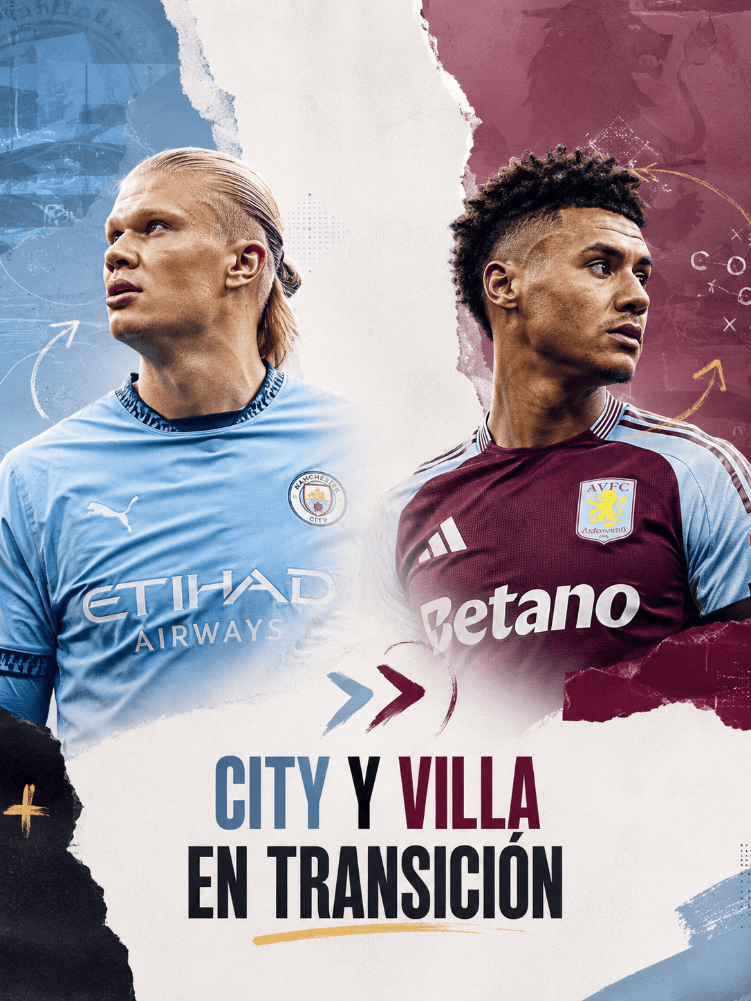 Manchester City y Aston Villa: certezas, apuestas y una transición que lo cambia todo